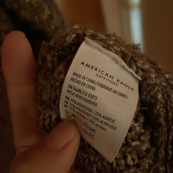 American Eagle sweater open cardigan size S - Picture 4 of 7